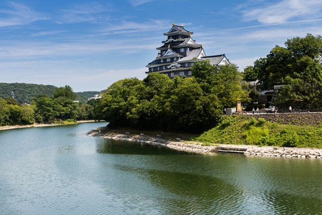 岡山城