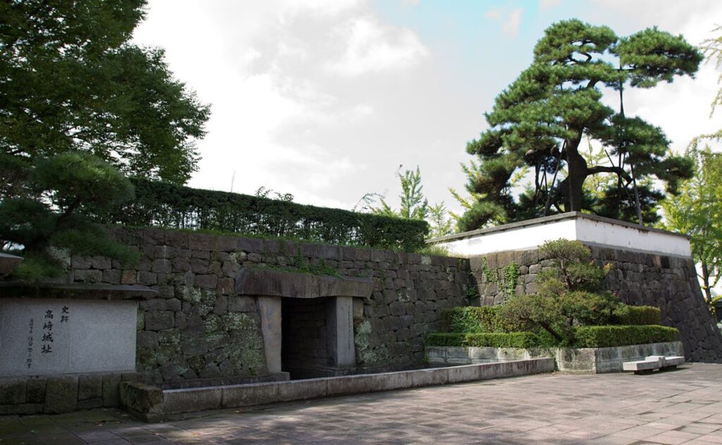 高崎城の石垣
