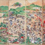 関ヶ原の戦いを描いた関ヶ原合戦屏風