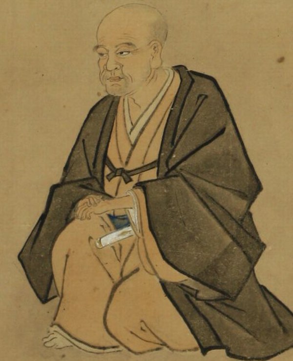 英一蝶の肖像画