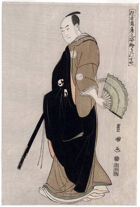 歌川豊国『役者舞臺之姿繪』