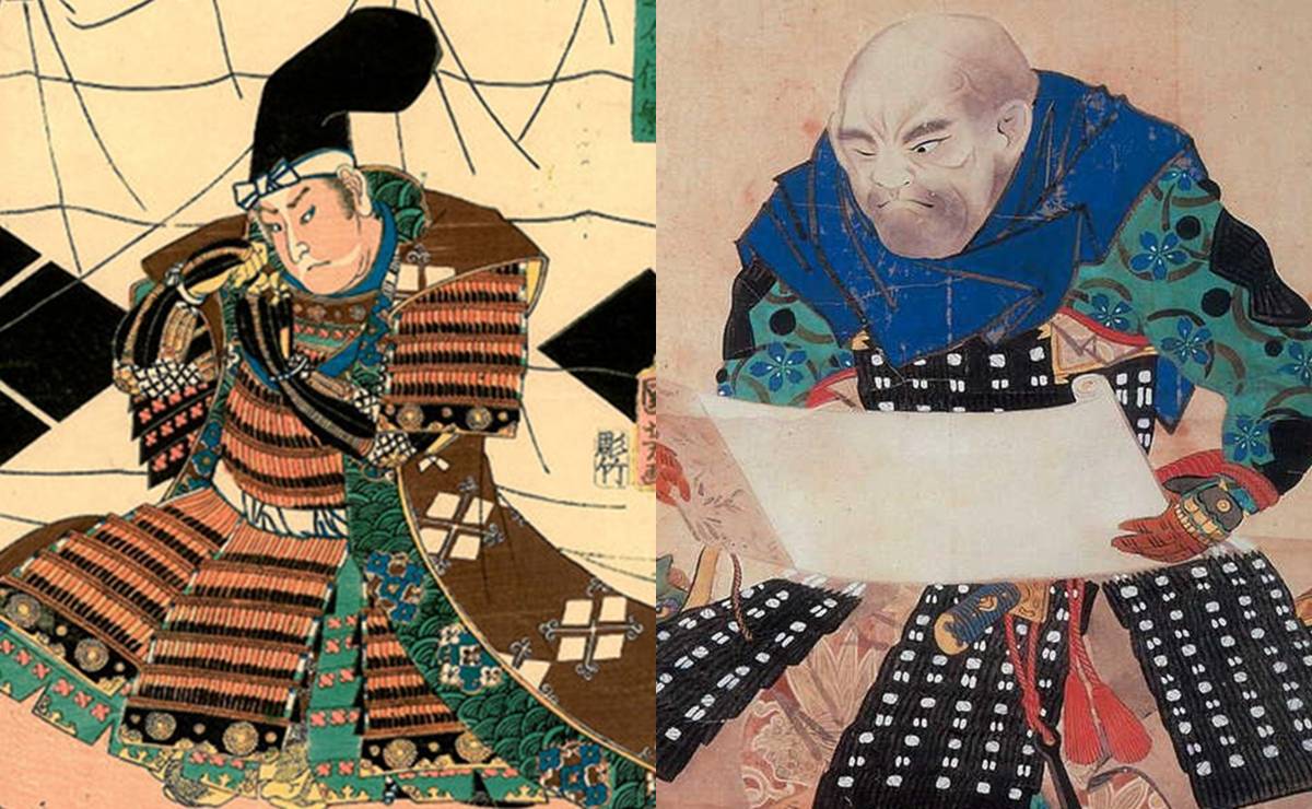 武田信繁と山本勘助の肖像画