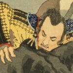 月岡芳年『月百姿 稲葉山の月』