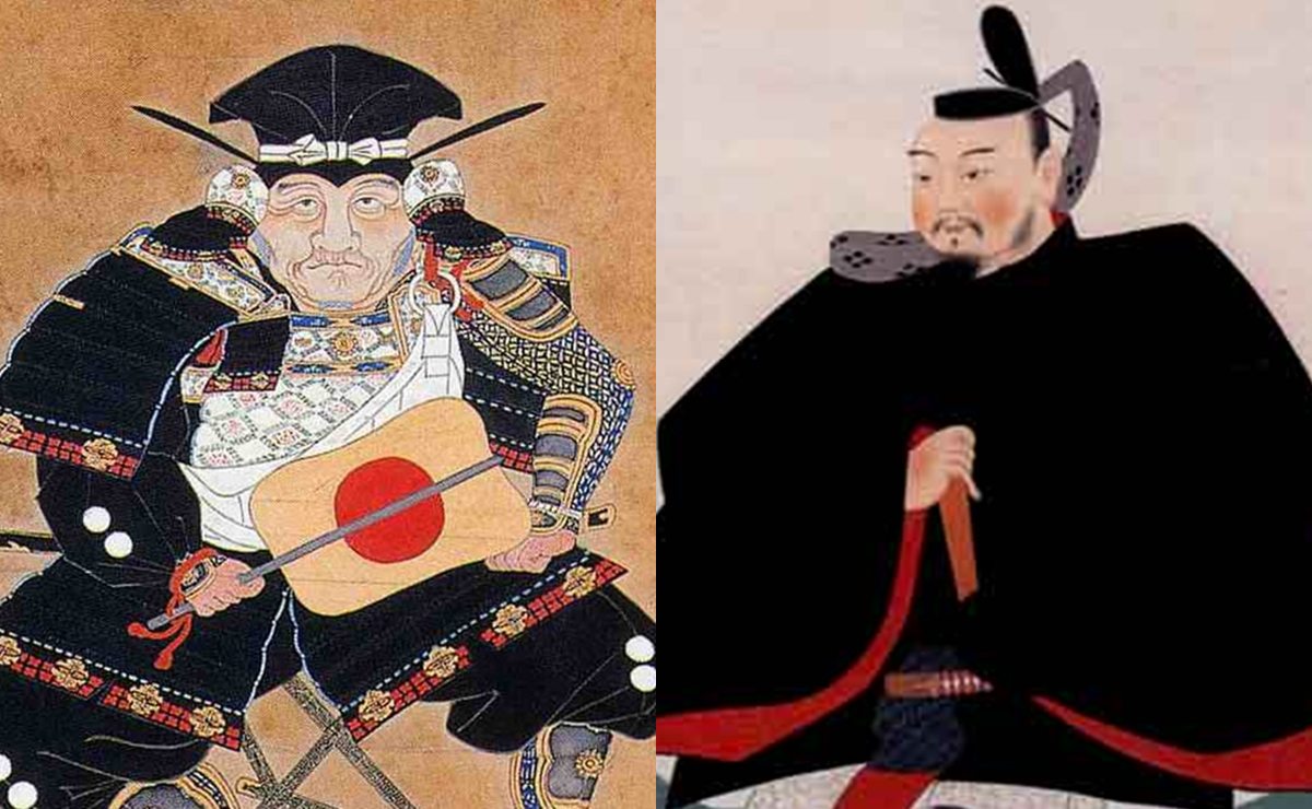 池田恒興（左）と佐々成政の肖像画