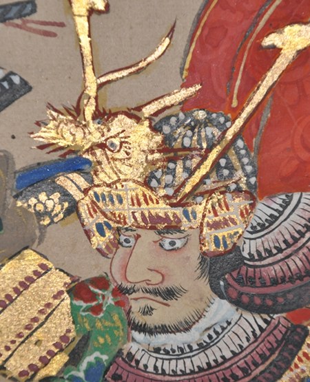 最上義光『長谷堂合戦図屏風』