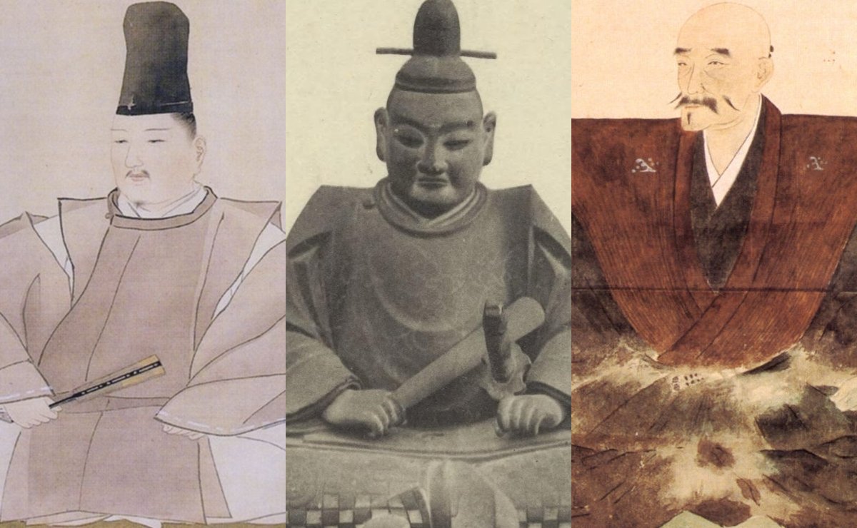 左から今川義元・織田信秀・斎藤道三