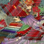 歌川豊宣『尾州桶狭間合戦』