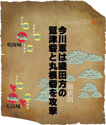桶狭間の戦いイメージ図説12