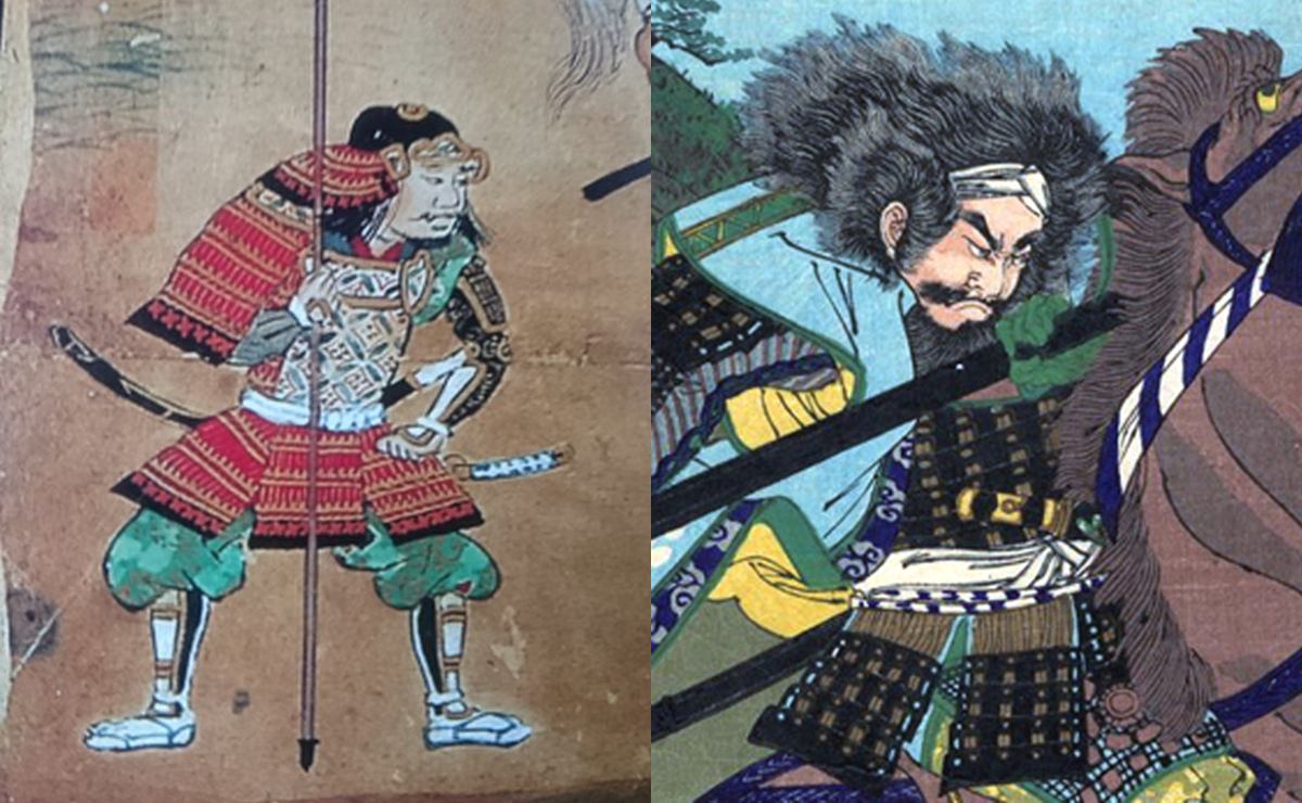 佐久間信盛（左）と佐久間盛政