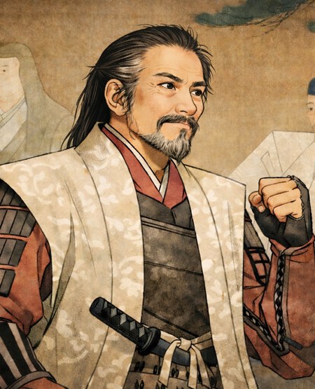 浅野長勝イメージイラスト