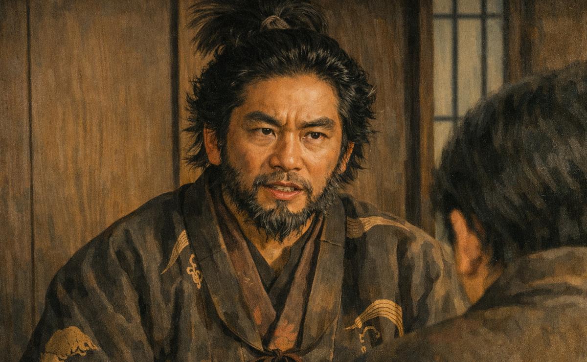 『豊臣兄弟』大沢次郎左衛門のイメージイラスト