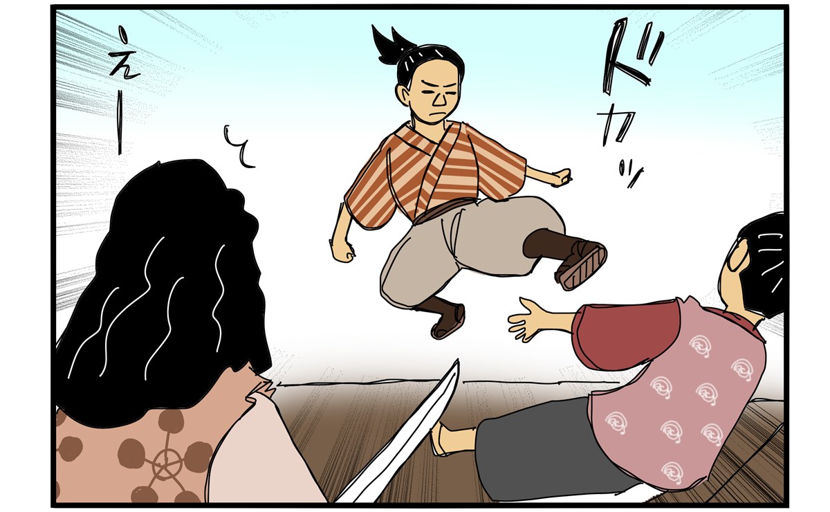 まんが『大河ブギウギ 豊臣兄弟編』第7話のアイキャッチ