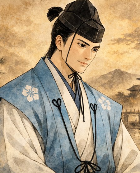 津田信澄イメージイラスト