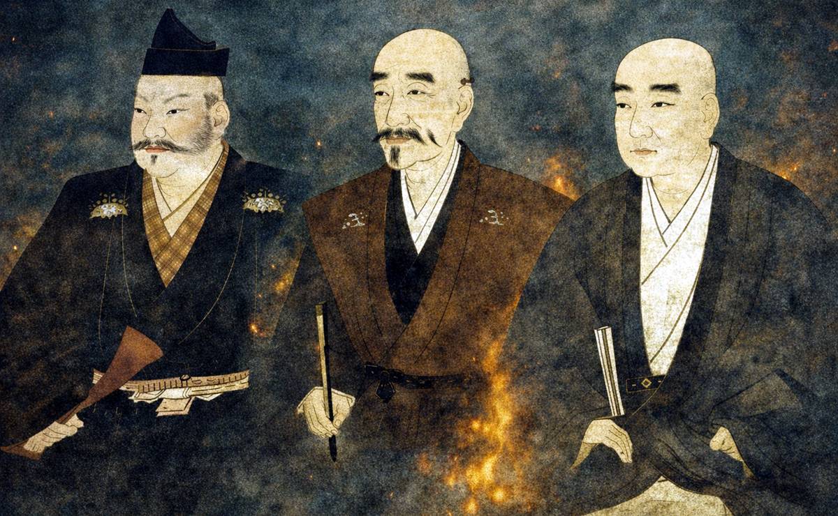 斎藤義龍・斎藤道三・稲葉一鉄のイメージイラスト