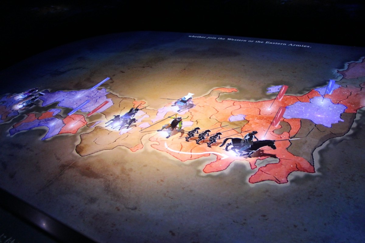 岐阜関ケ原古戦場記念館の内部