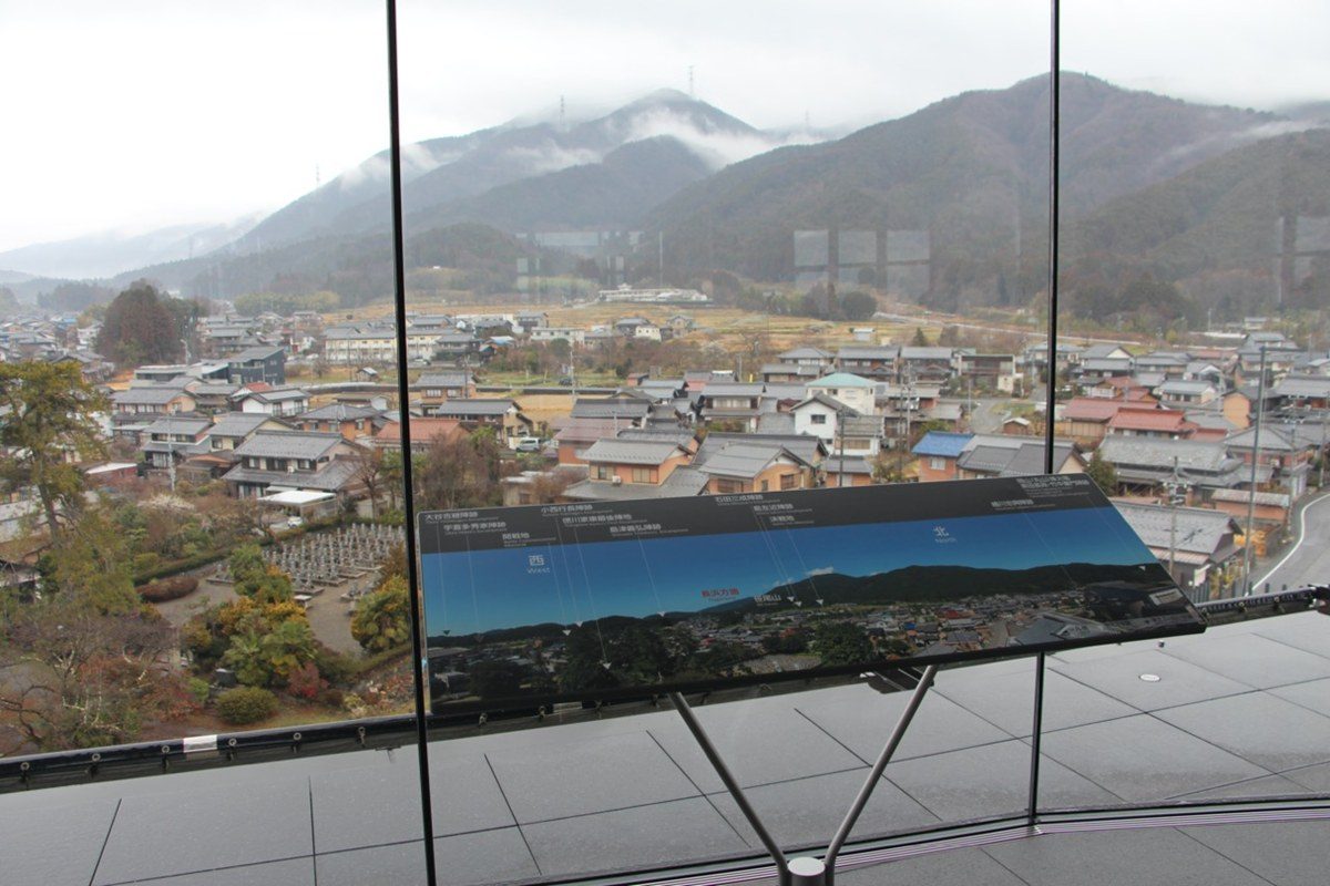 岐阜関ケ原古戦場記念館5階の展望室