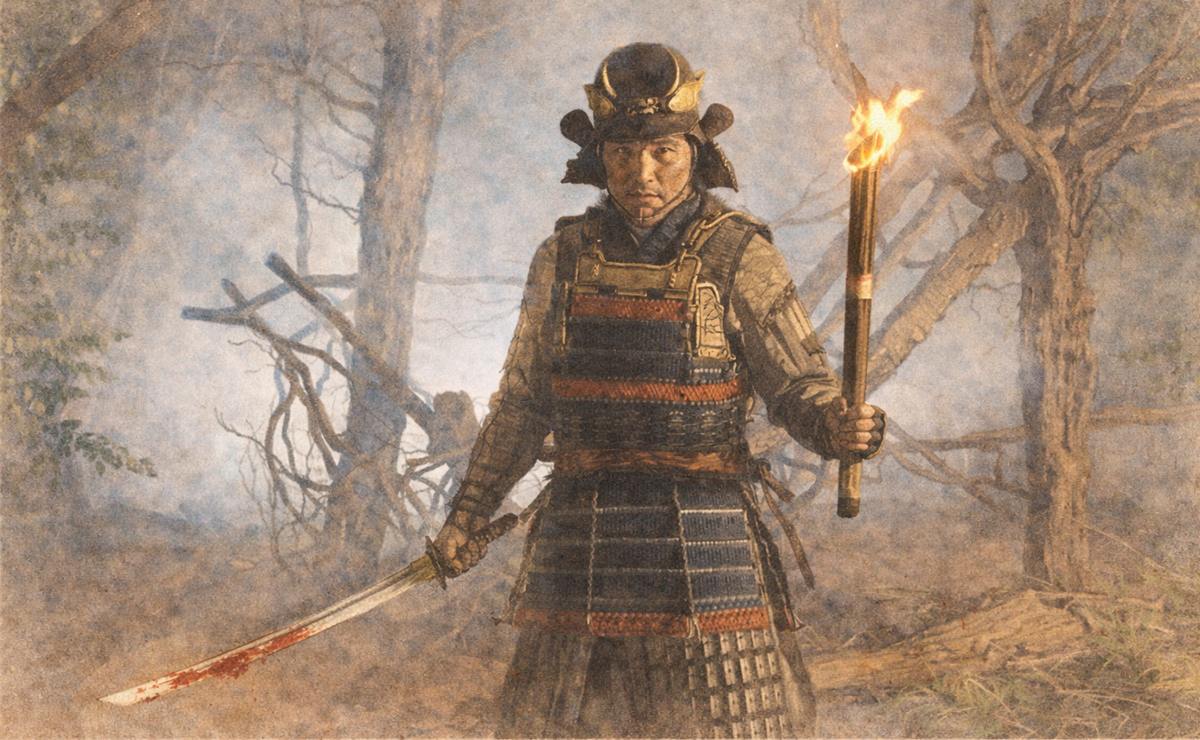 蜂須賀小六の戦闘イメージイラスト