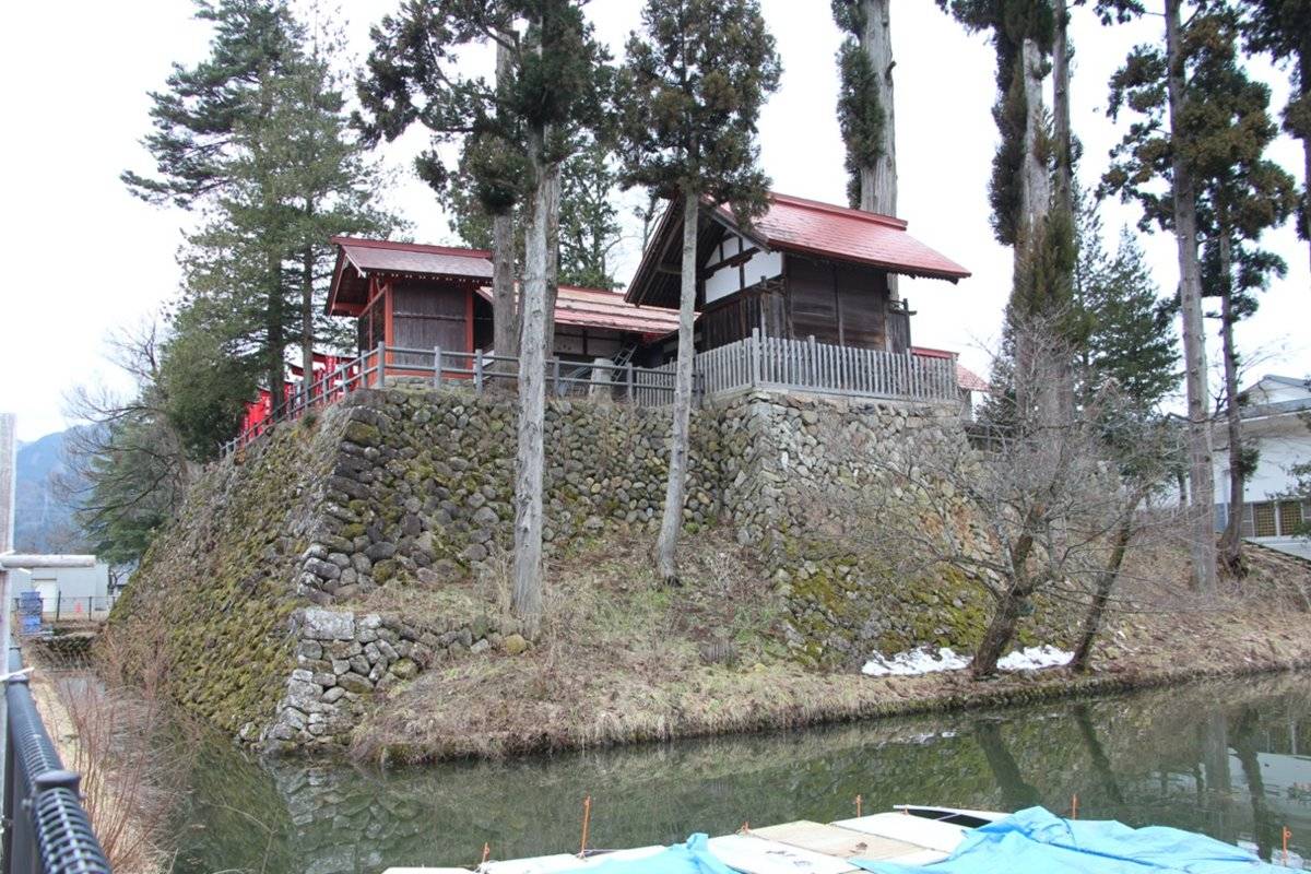 増島城の外堀