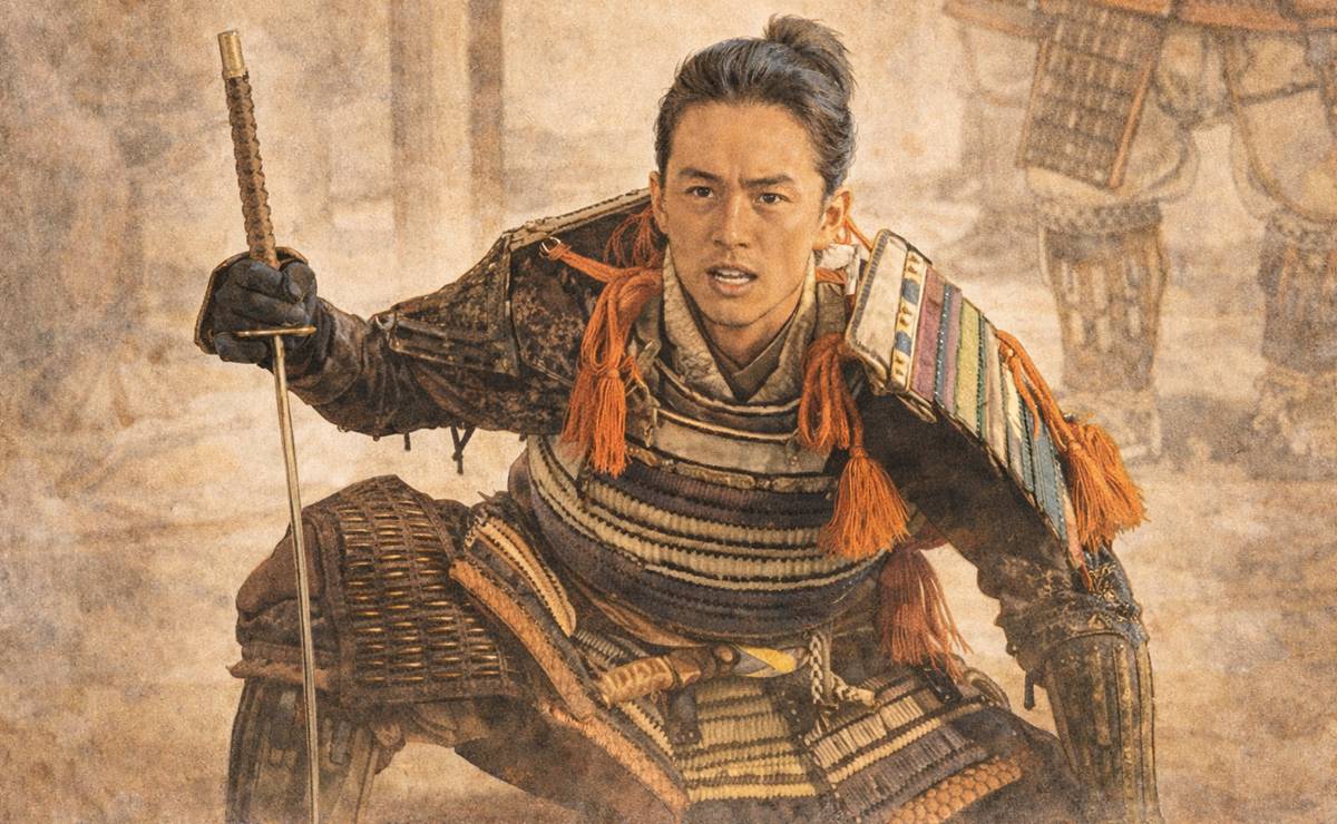 『豊臣兄弟』秀吉が刀を足に刺すシーンのイラストイメージ