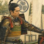 徳川家康と石川数正のイメージイラスト