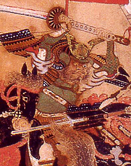 『姉川合戦図屏風』の真柄直隆