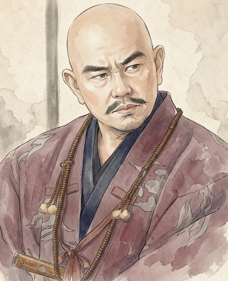 宮部継潤のイメージイラスト