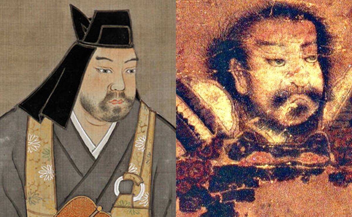 上杉謙信と柴田勝家の肖像画