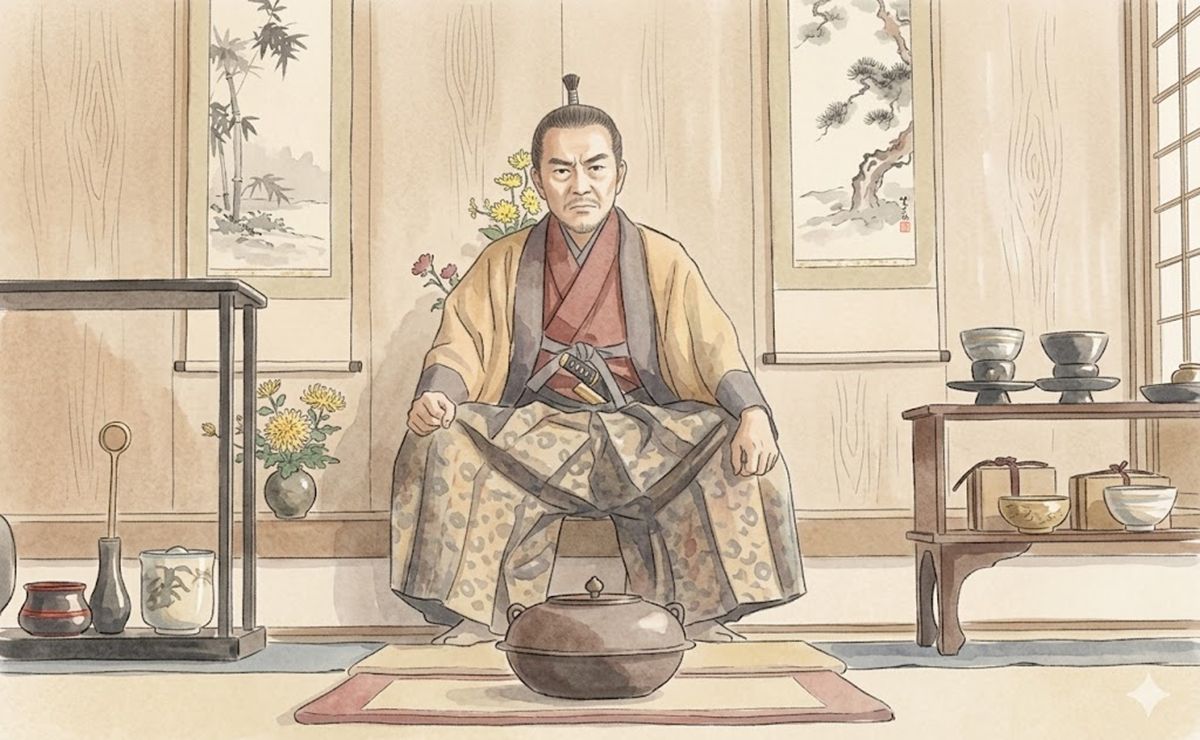 松永久秀イメージイラスト