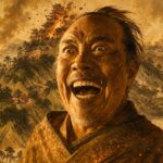 竹中直人さん演じる松永久秀の自爆シーンイメージ