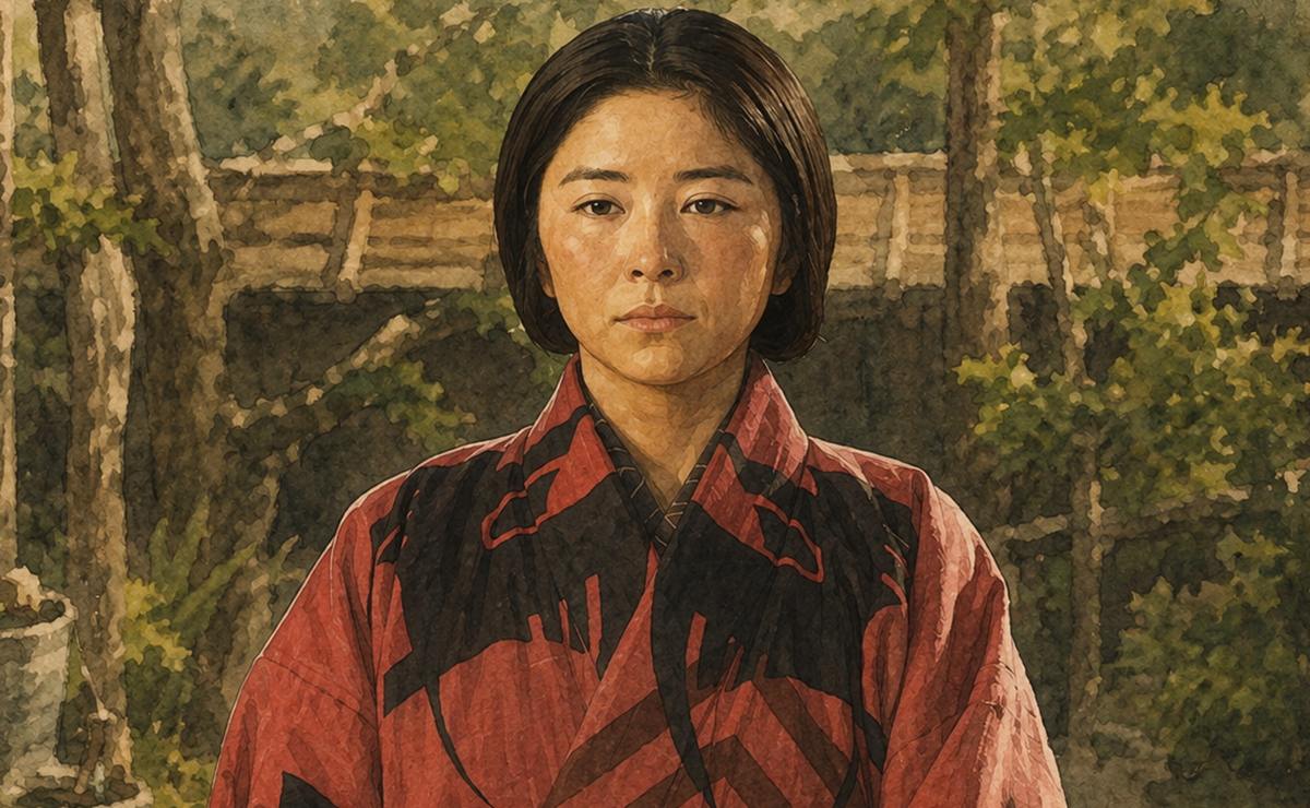 日秀尼（とも・瑞龍院）のイメージイラスト
