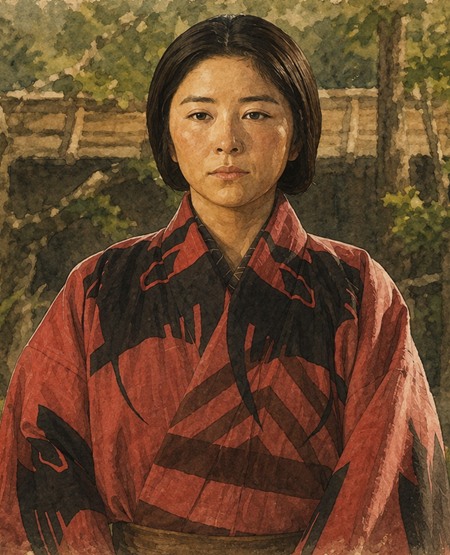 日秀尼（とも・瑞龍院）のイメージイラスト