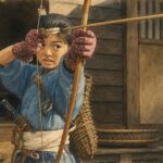 大河ドラマ『豊臣兄弟』与一郎イメージイラスト