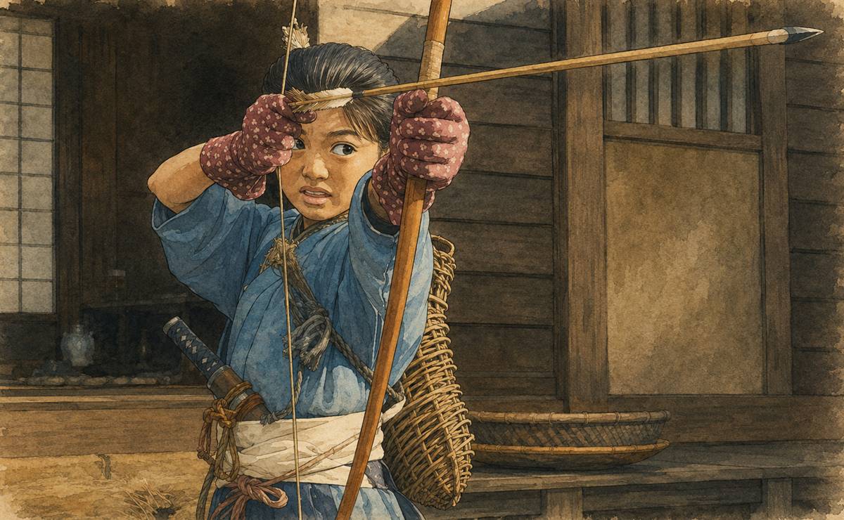 大河ドラマ『豊臣兄弟』与一郎イメージイラスト