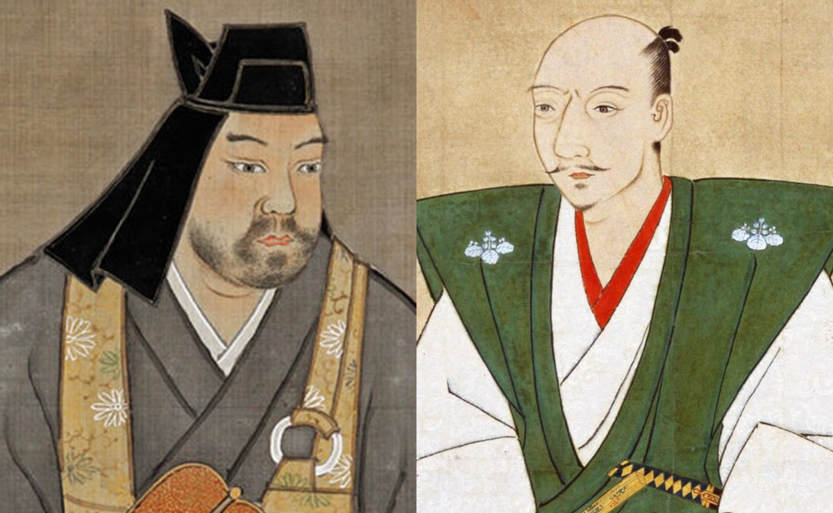 上杉謙信と織田信長の肖像画