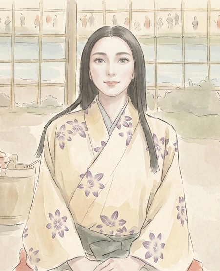 荒木だし(荒木村重の妻)イメージイラスト2