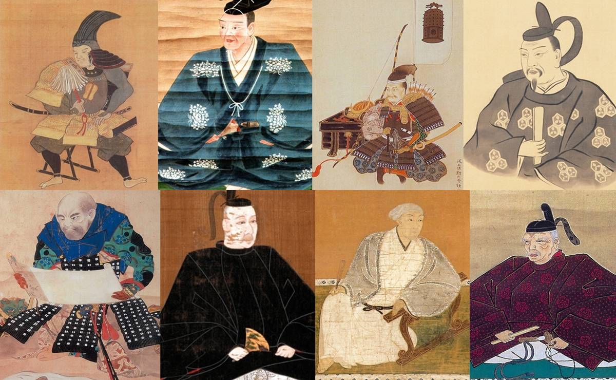 軍師と呼ばれる戦国武将たちの肖像画