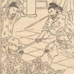 中大兄皇子と中臣鎌足に暗殺される蘇我入鹿
