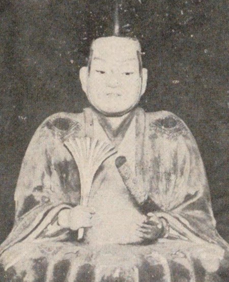 長野業正の木像