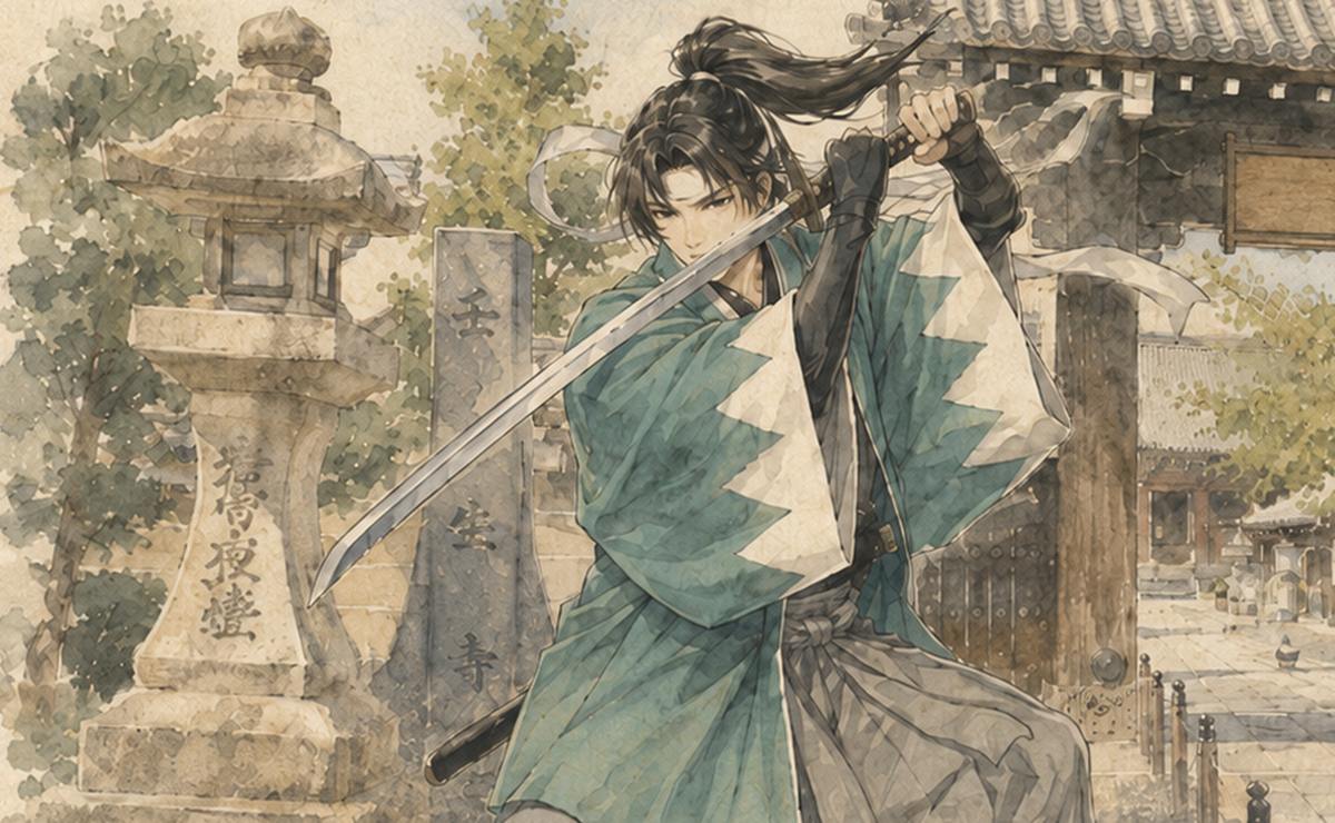 沖田総司イメージイラスト