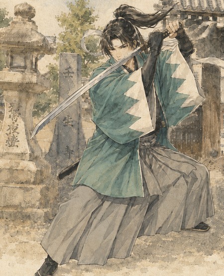 沖田総司イメージイラスト
