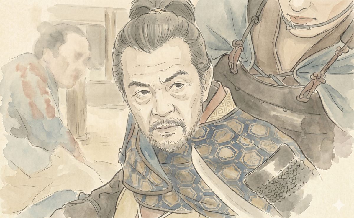大河ドラマ『豊臣兄弟』太田垣輝延のイメージイラスト