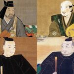 上杉謙信・武田勝頼・織田信雄・徳川家康の肖像画