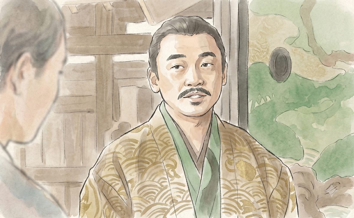 大河ドラマ『豊臣兄弟』小早川隆景のイメージイラスト