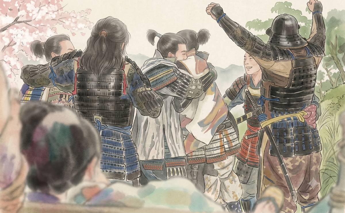 大河ドラマ『豊臣兄弟』歓喜の羽柴軍イメージイラスト