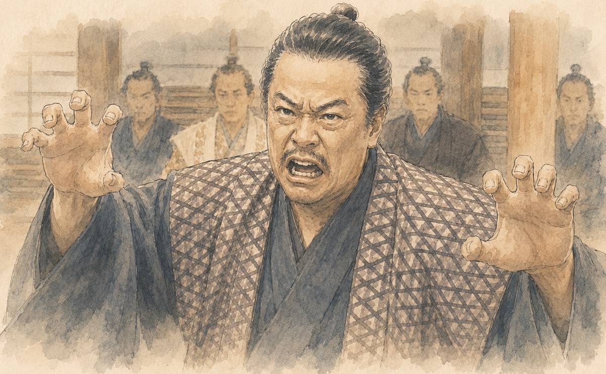 豊臣兄弟安藤守就イメージイラスト
