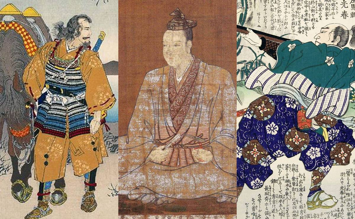斎藤利三・明智光秀・明智秀満の肖像画と浮世絵