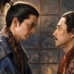 織田信澄と明智光秀のイメージイラスト