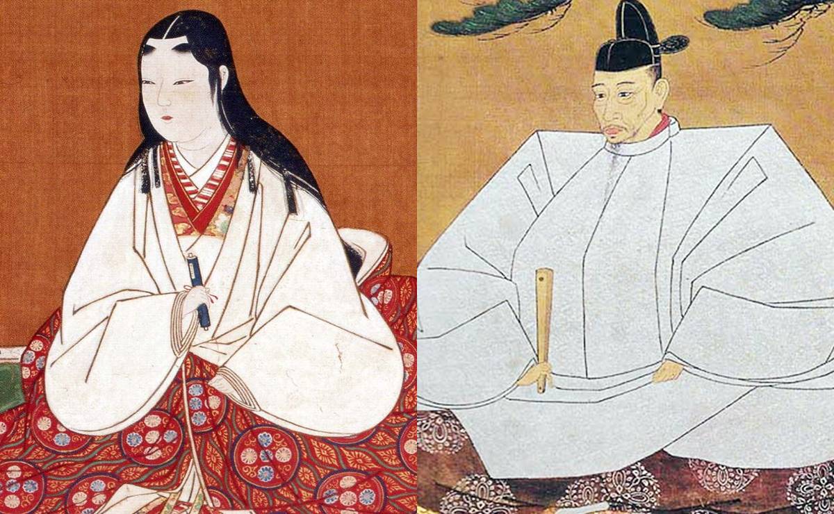 羽柴秀吉とお市の方の肖像