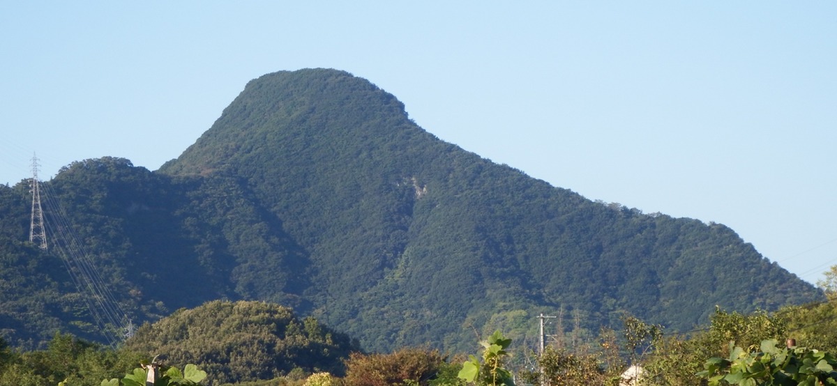 天霧城があった天霧山