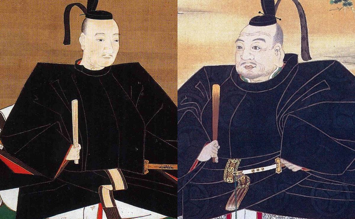織田信雄と徳川家康の肖像画